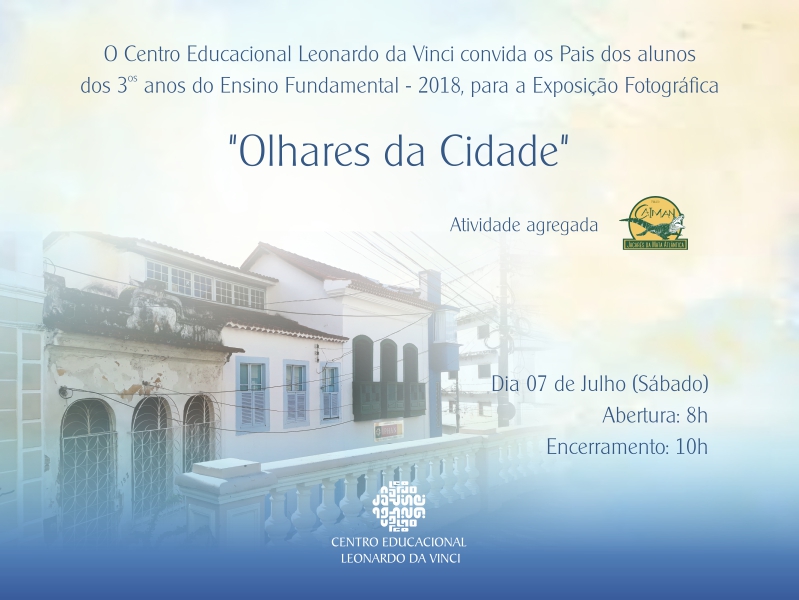 CONVITE OLHARES DA CIDADE