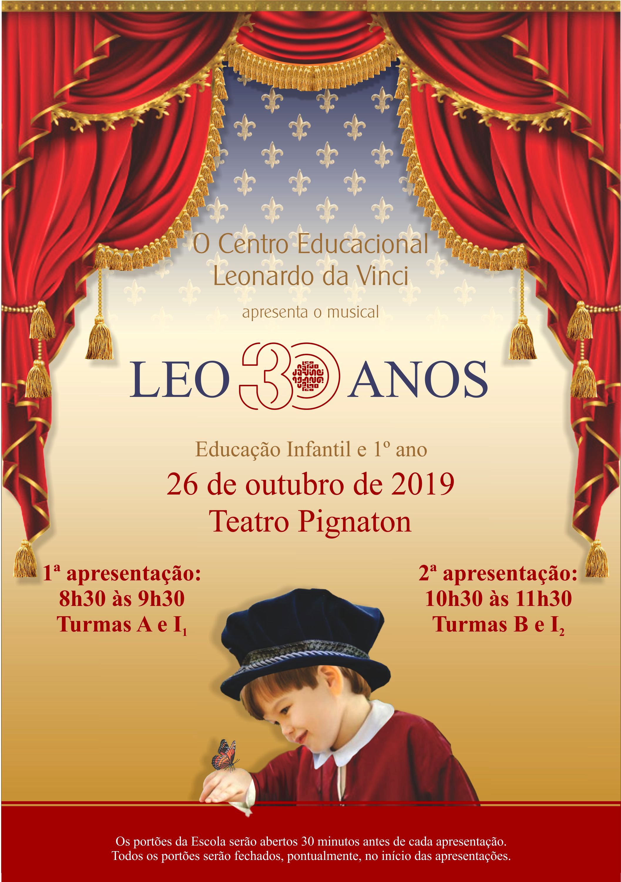 Cartaz - MUSICAL LEO 2019