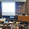 Alunos visitam a faculdade de jornalismo da University of Missouri, a primeira faculdade de jornalismo no mundo - fundada em 1909.