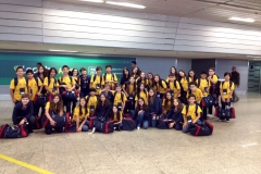 09/08 - Belo Horizonte - Chegada dos alunos em Minas Gerais.