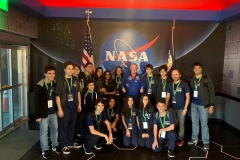 29/10 - Palestra com astronauta Bruce Melnick, duas vezes em missão espacial. No evento ele falou sobre as missões e a escolha da carreira.
