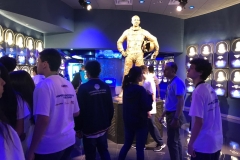 02/11 - Visita ao Kennedy Space Center Heroes and Legend, espaço para homenagear os grandes heróis das missões espaciais da NASA.