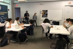 02/11 - aula de Astrobiologia com a Dra petra M Schwendner, cientista alemã que trabalha na University of Florida com pesquisas sobre a microbiologia de Marte.